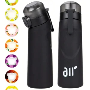 1pc Air Water Bottle With 1pc Random Flavor Pods Portable Transparent