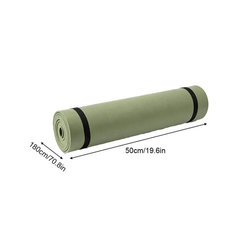 6MM EVA Yoga Mat Non-Slip Exercise Fitness Mat 180×50cm with Carry - Image 6